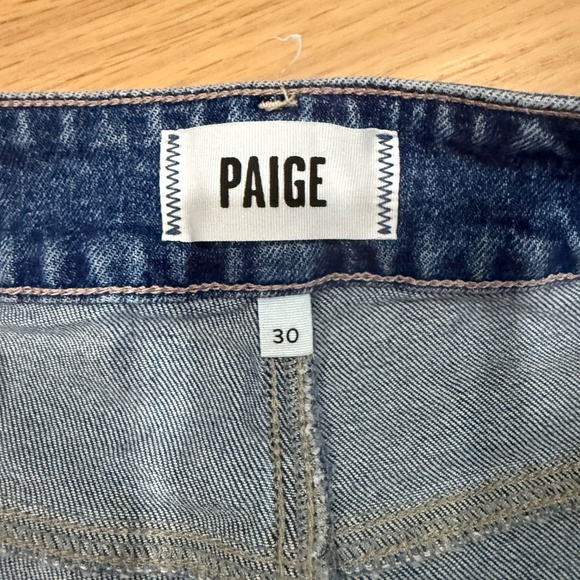 Paige Sasha wide leg jeans 30 petite - Picture 4 of 5
